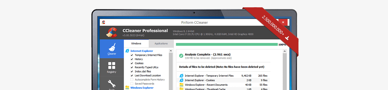 ccleaner portable free download for windows xp